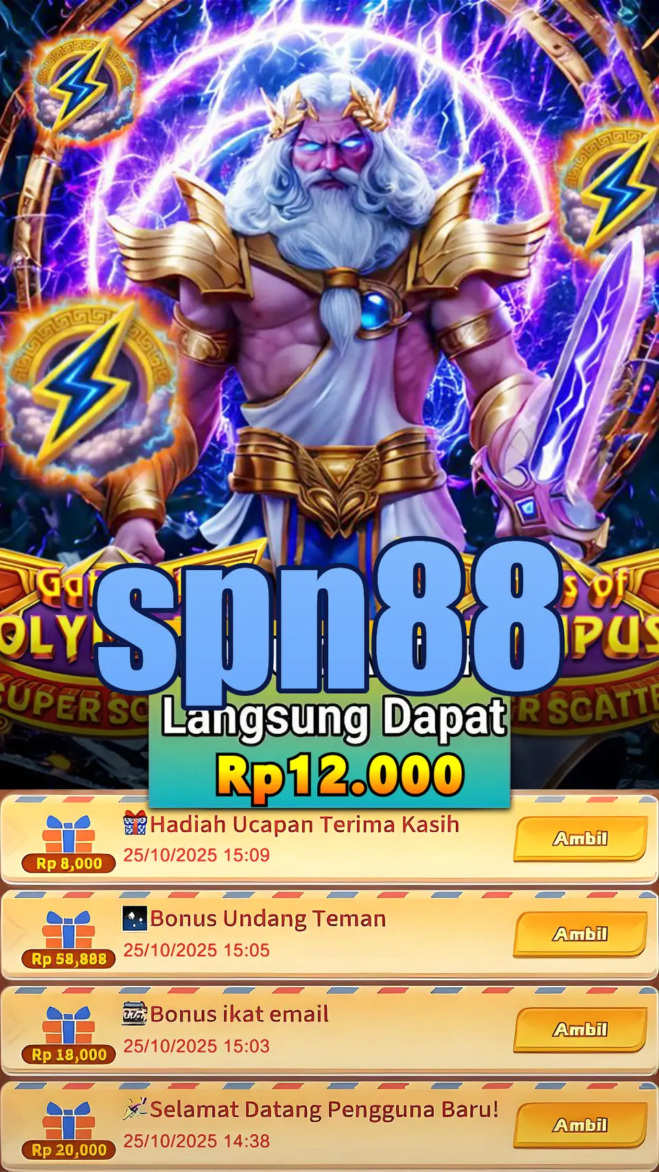 spn88 Tangkapan Layar - APK Resmi